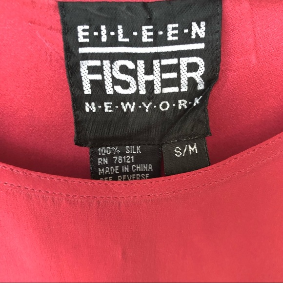 *SOLD* Eileen Fisher Silk Sleeveless Top - Picture 2 of 4